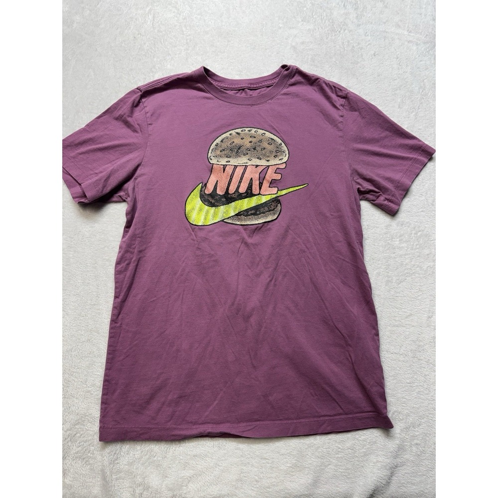 Nike Purple Hamburger Small Tshirt
